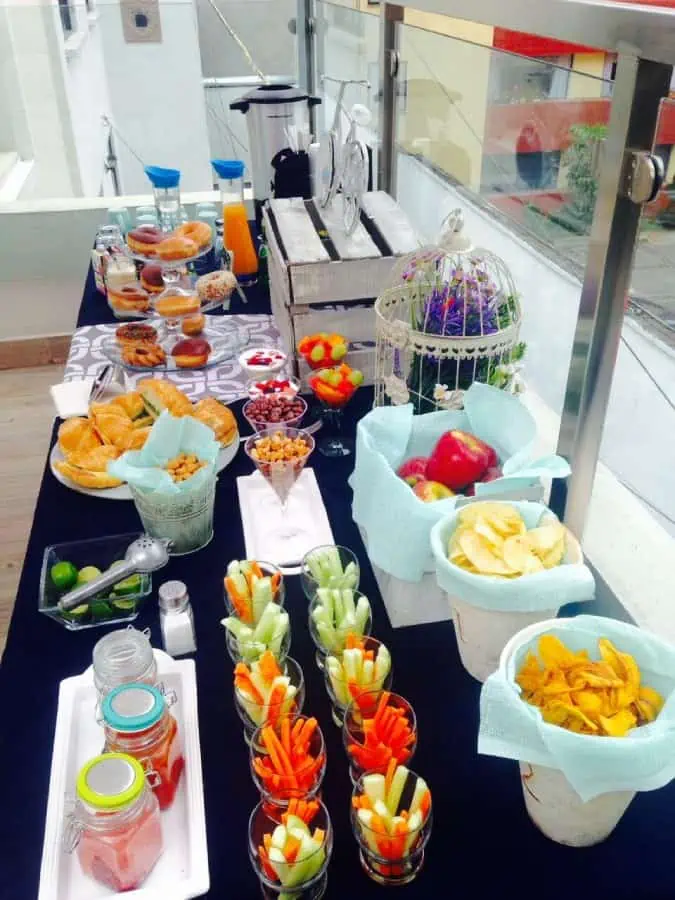 Mesa de Snacks